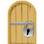 Locked Cell Door Icon 64x64 png